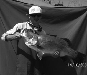 Fish like this barra were available but you had to know where and how to get them.